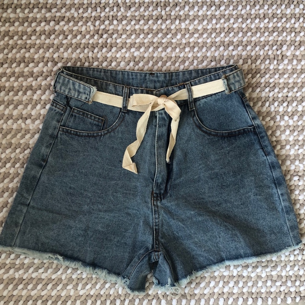 High Waisted Jean Shorts!